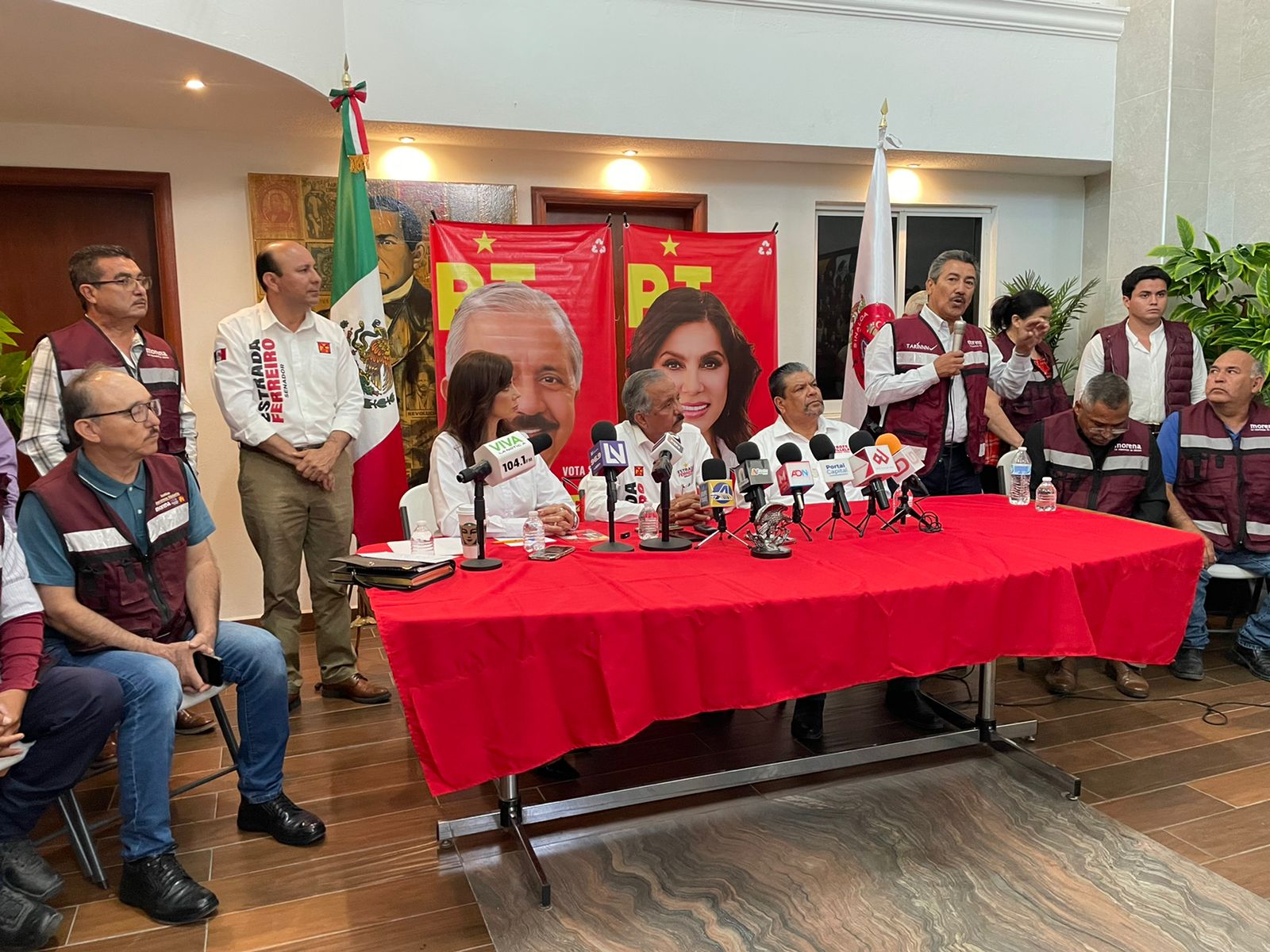 Morenistas inconformes se suman en apoyo a Jesús Estrada Ferreiro