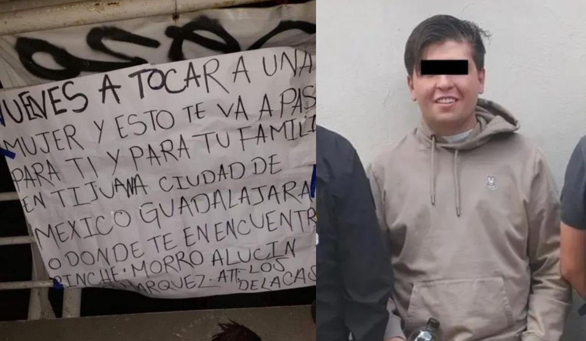 Foto: Con narcomensaje y cabeza humana, amenazan al ‘Fofo’ Márquez y su familia