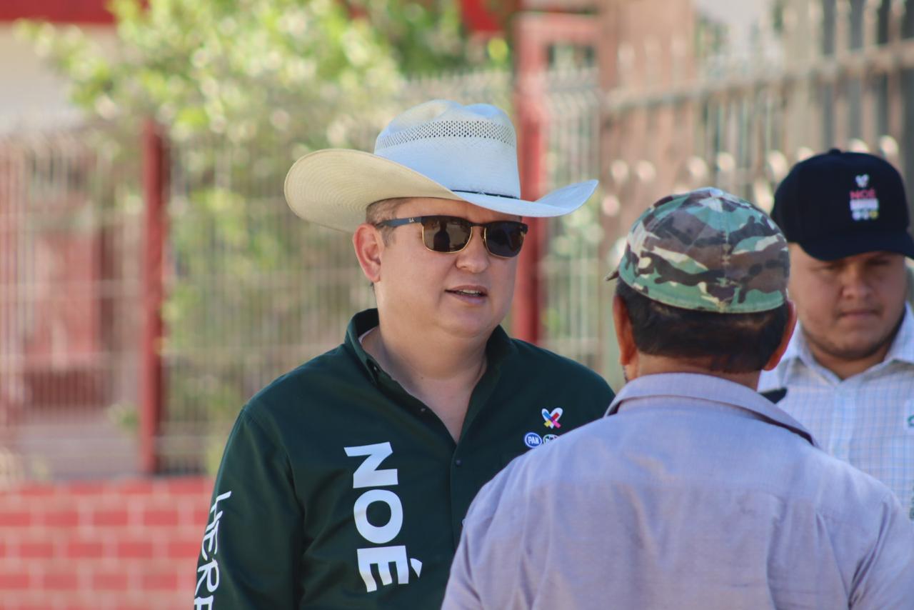 Agradece Noé Heredia la buena respuesta de la ciudadanía al culminar los primeros 45 días de campaña