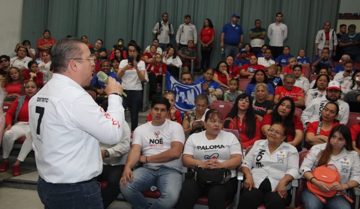 Jóvenes deben manifestar su energía y esencia a través del voto: Noé Heredia