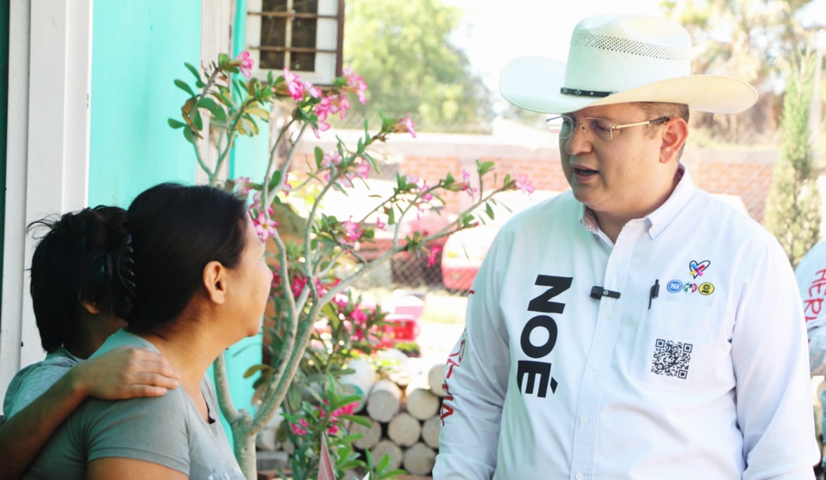 Valoren su voto para lograr un mejor futuro: Noé Heredia