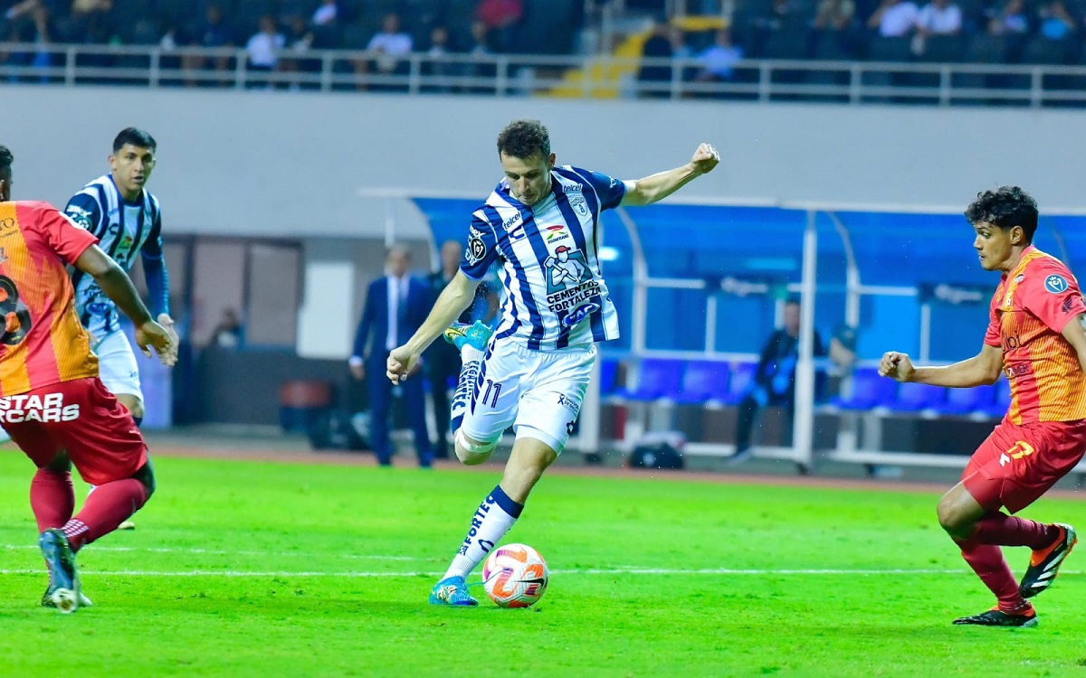 Pachuca golea al Herediano en Costa Rica en los cuartos de final de la Concachampions 2024