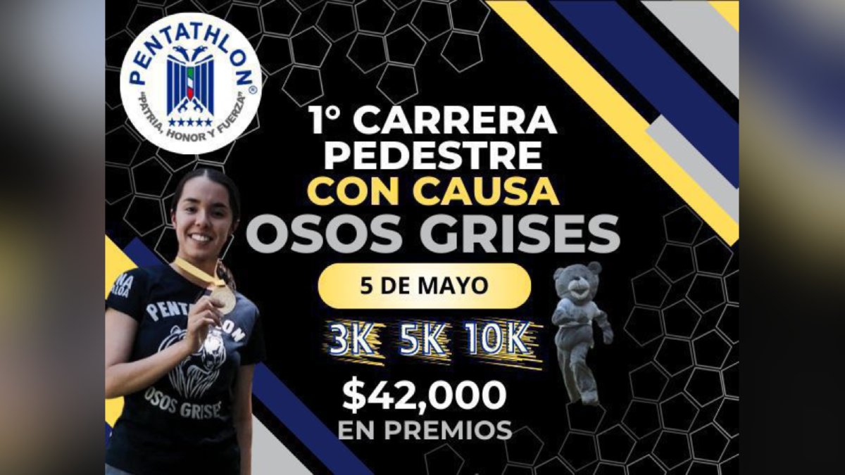 Pentathlon realizará carrera con causa en Culiacán; habrá $42 mil pesos en premios