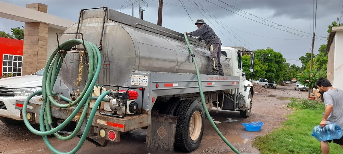 Las comunidades rurales ya están solicitando agua a causa del estiaje en Mazatlán
