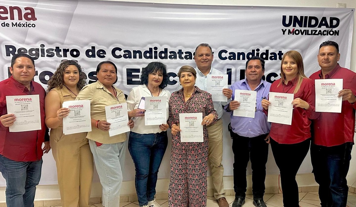Aspirantes a las alcaldías de Guasave, Cosalá y Navolato cumplen requisitos y se registran ante Morena