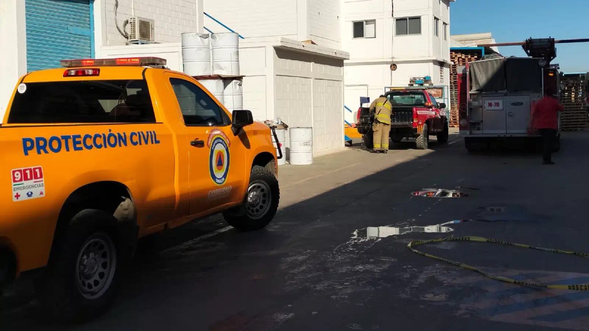 Se registra conato de incendio en empresa elaboradora de latas en Mazatlán