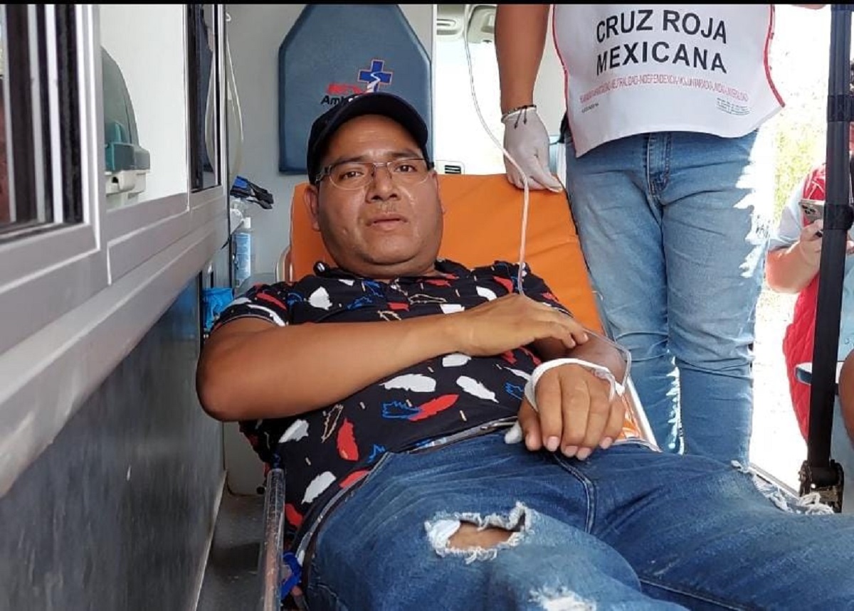 A Rodalmiro su sueño americano le fue truncado por camionazo, pero la fortuna le sonríe al ser un sobreviviente
