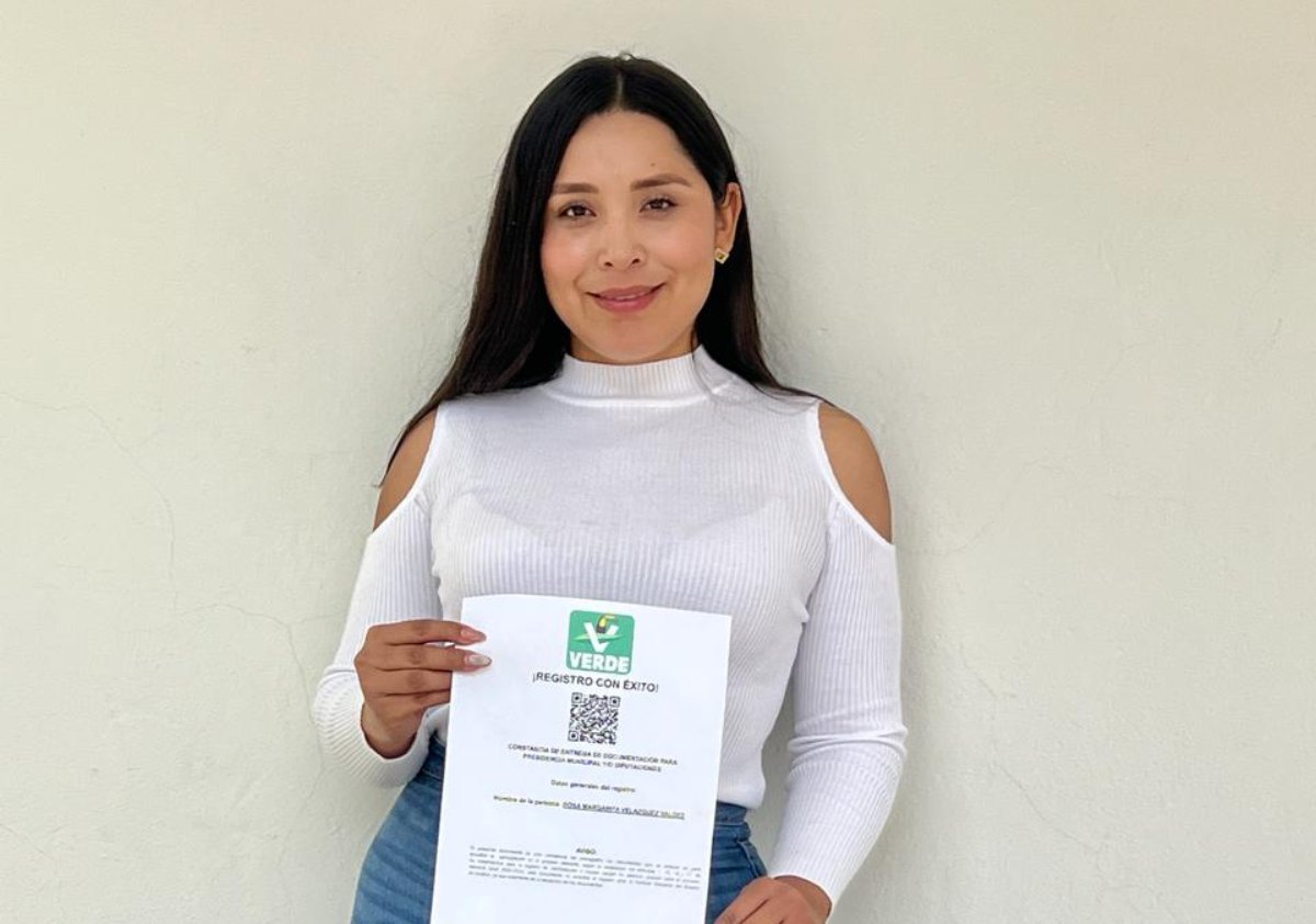 Partido Verde registra a Rosa Margarita Velázquez Valdez como su candidata a la alcaldía de Ahome