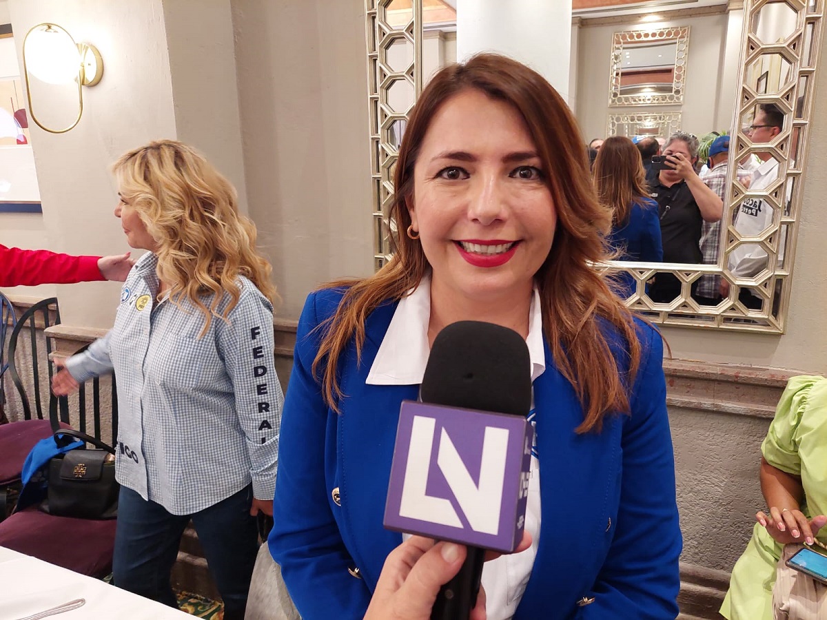 No daré importancia al expanista en Ahome sobre la manifestación, si quiere que tome el PAN estatal: Roxana Rubio