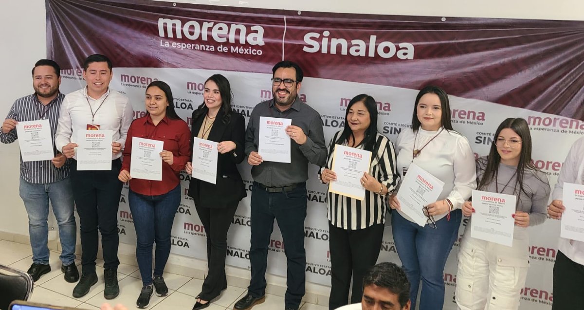 Se registra Juan de Dios Gámez ante Morena por la Alcaldía de Culiacán