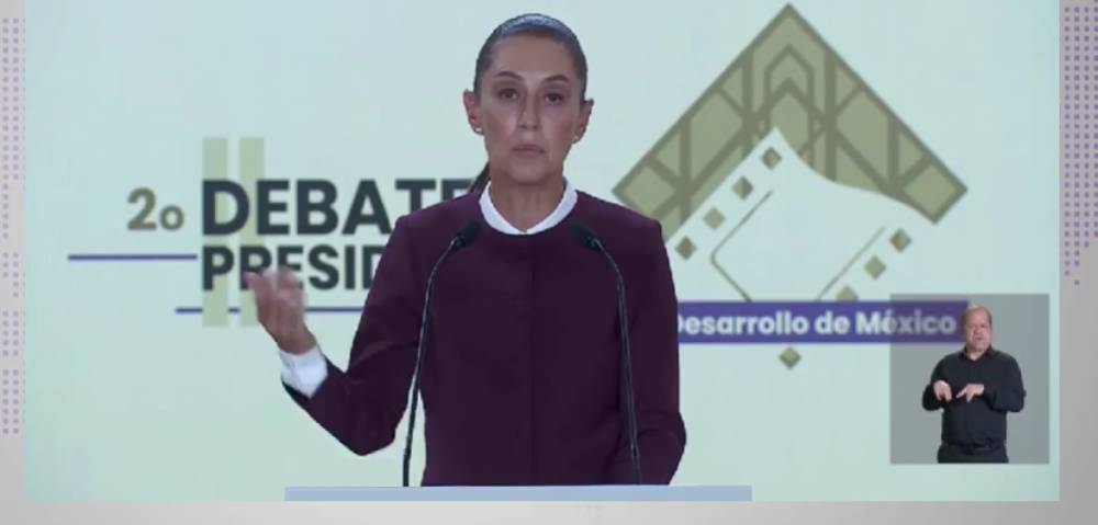No voy a contestar mentiras; a pesar de ello hemos ganado este debate con propuestas: Claudia Sheinbaum