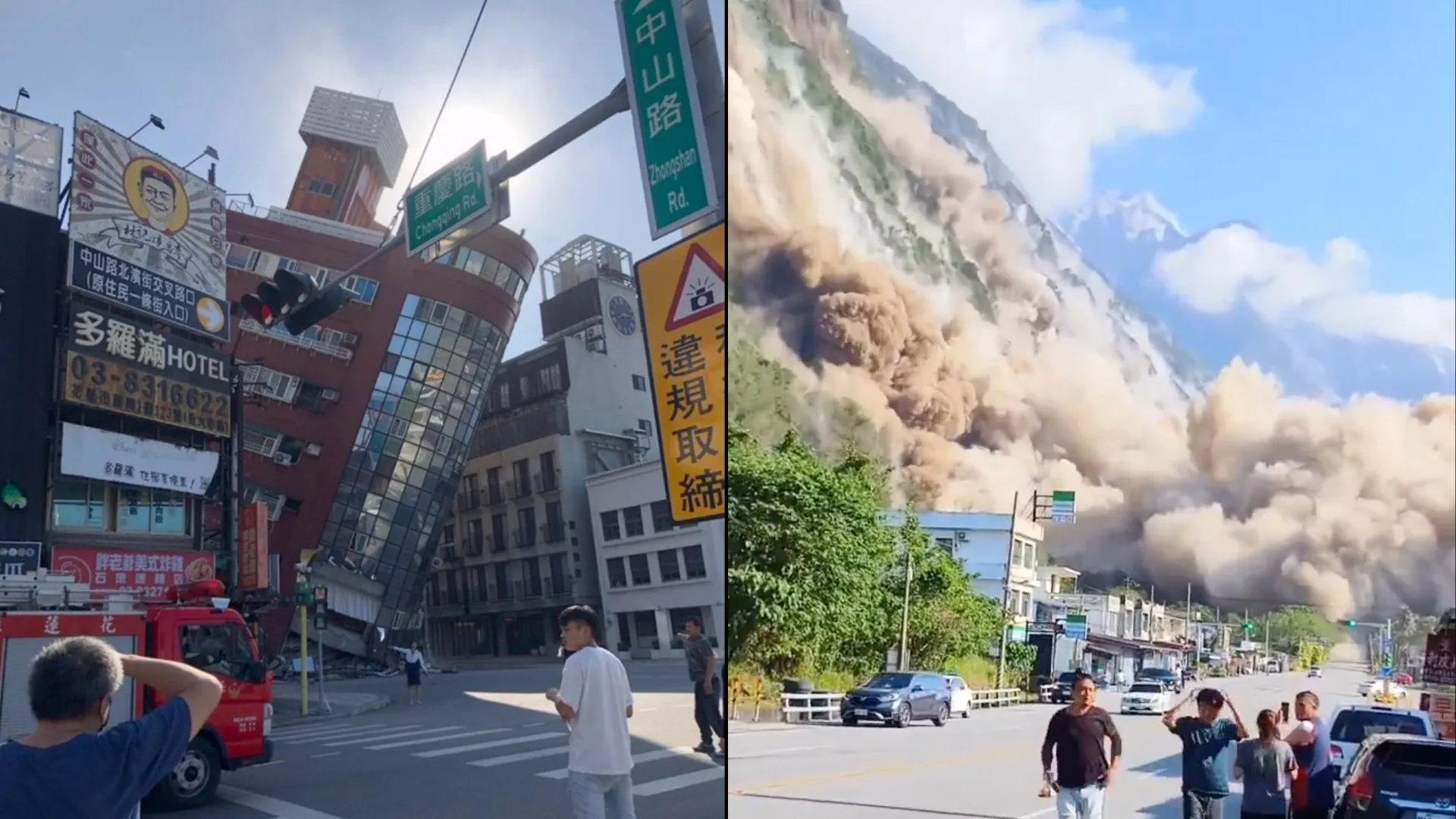¡Aparecen las cifras! Suman 10 personas muertas tras fuerte sismo de 7.2 grados en Taiwán