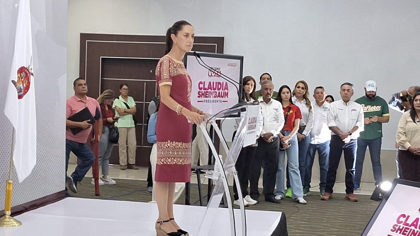 Tenemos en Sinaloa una preferencia electoral del 65%, asegura Claudia Sheinbaum