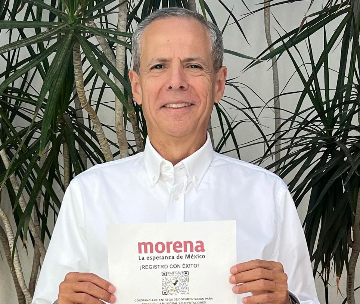 Gerardo Vargas Landeros queda registrado ante Morena como candidato a la Alcaldía de Ahome