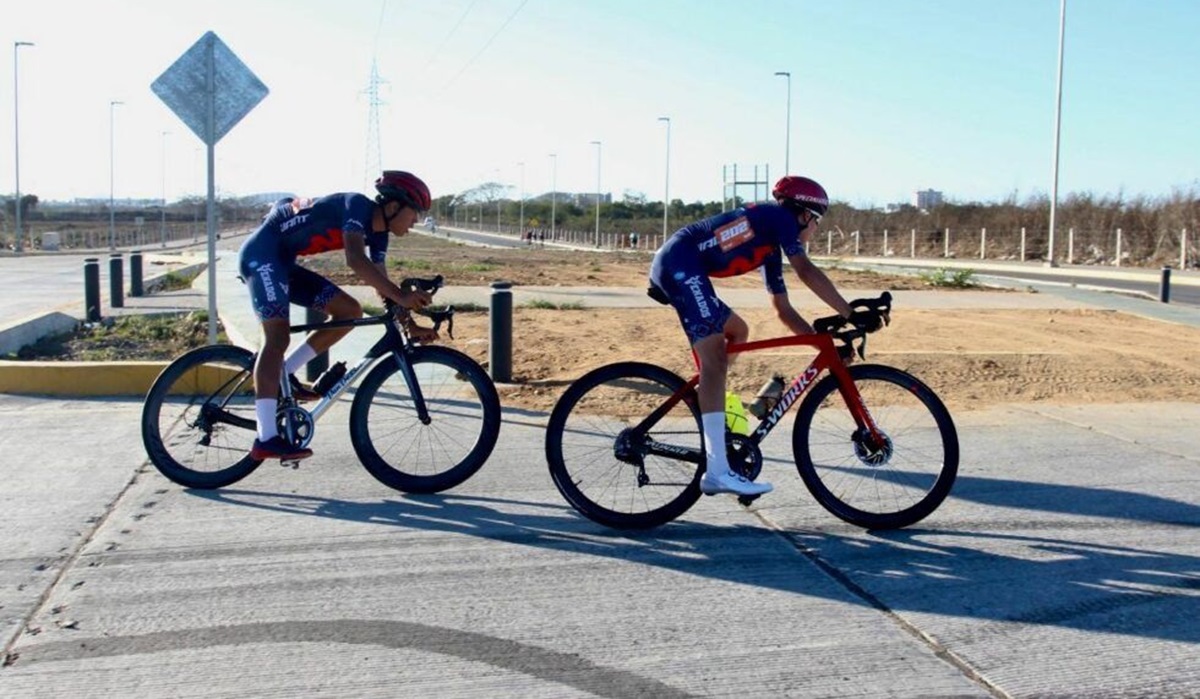 El equipo Venados logró el 1-2 en la categoría Juvenil Varonil en el Tour del Mar de Ciclismo, en Mazatlán