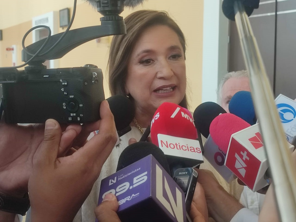 Rocha Moya va a contar conmigo en seguridad, todos los gobernadores de Morena, les dice Xóchil Gálvez