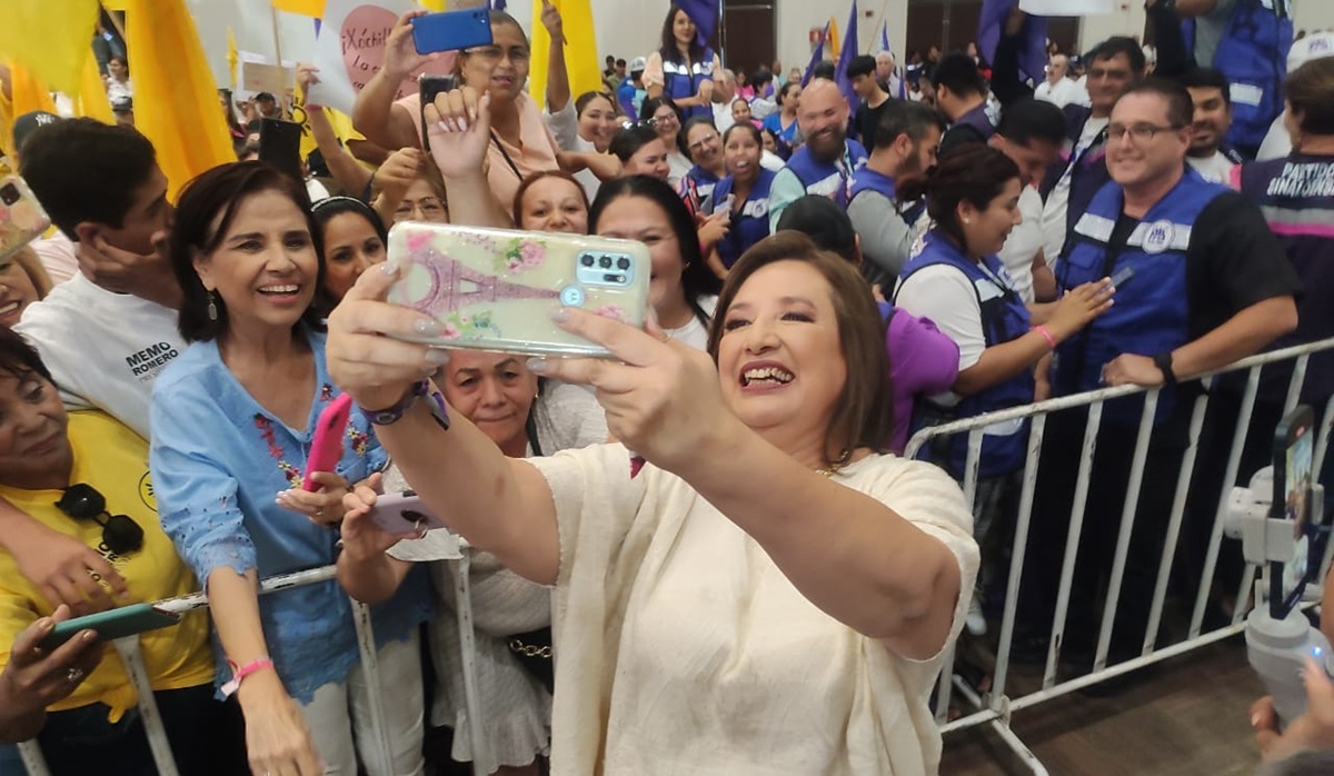 Seguridad, educación, campo, economía y gasolinas, los temas de Xóchitl Gálvez en su visita a Mazatlán