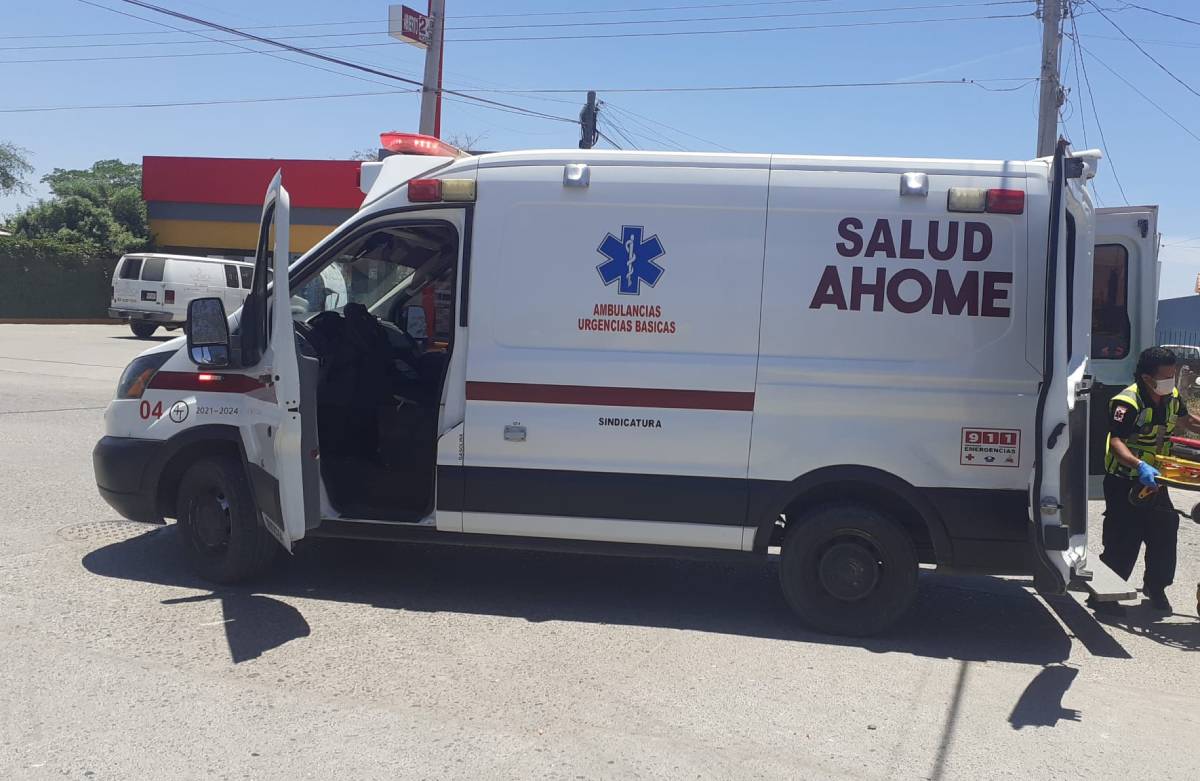 Accidente en El Carrizo, Ahome, deja a un motociclista sin vida