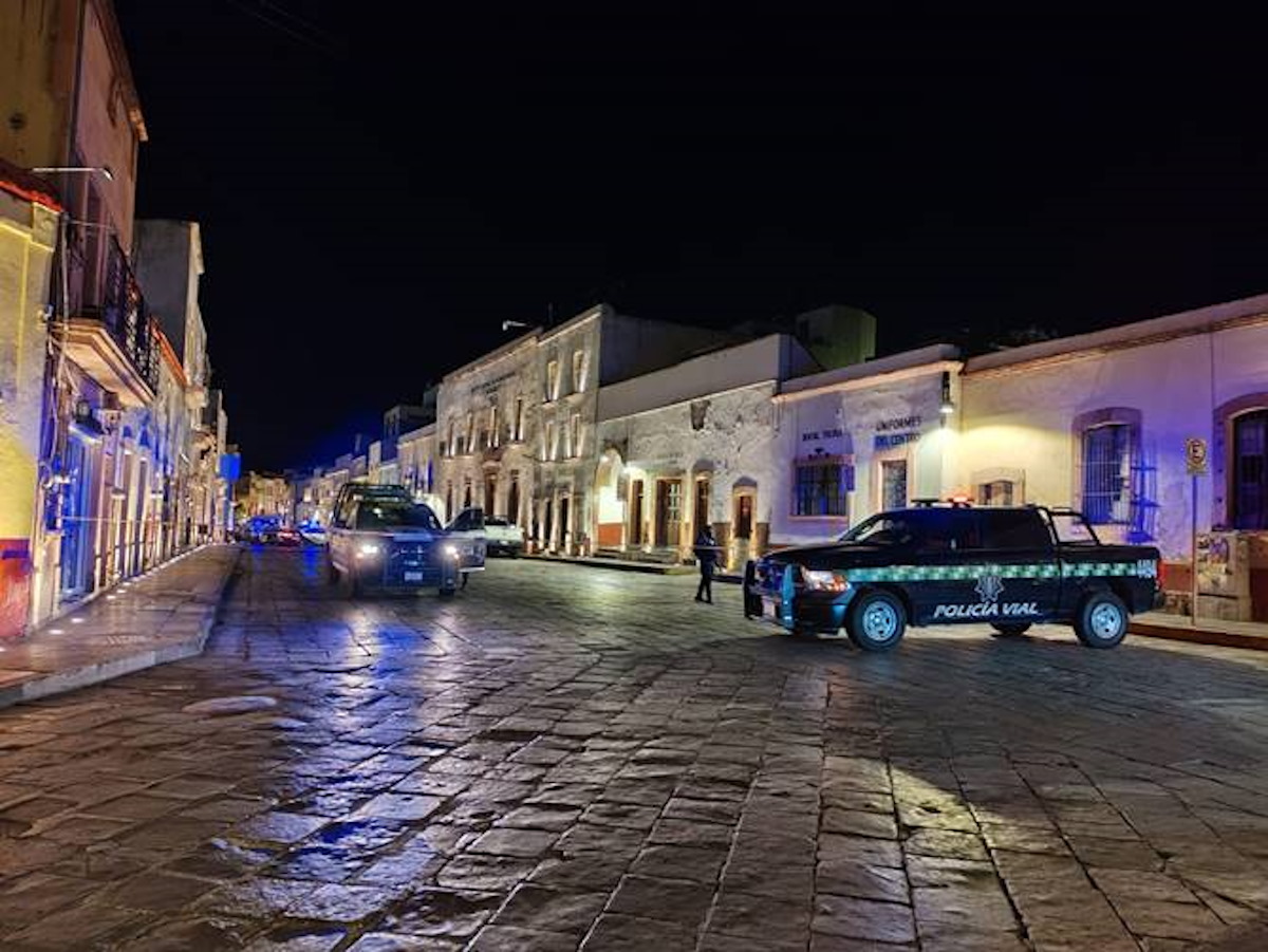 Ataque armado en bar del Centro Histórico de Zacatecas, deja dos muertos