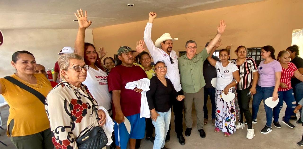 Serapio Vargas se compromete a gestionar un puente deprimido en El Diez