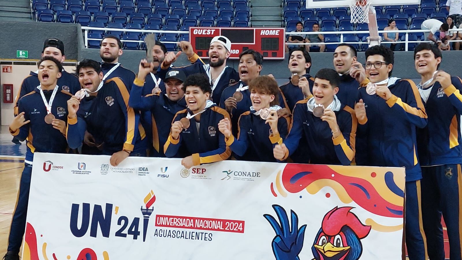 Águilas UAS rompe récord de medallas en la Universiada Nacional 2024