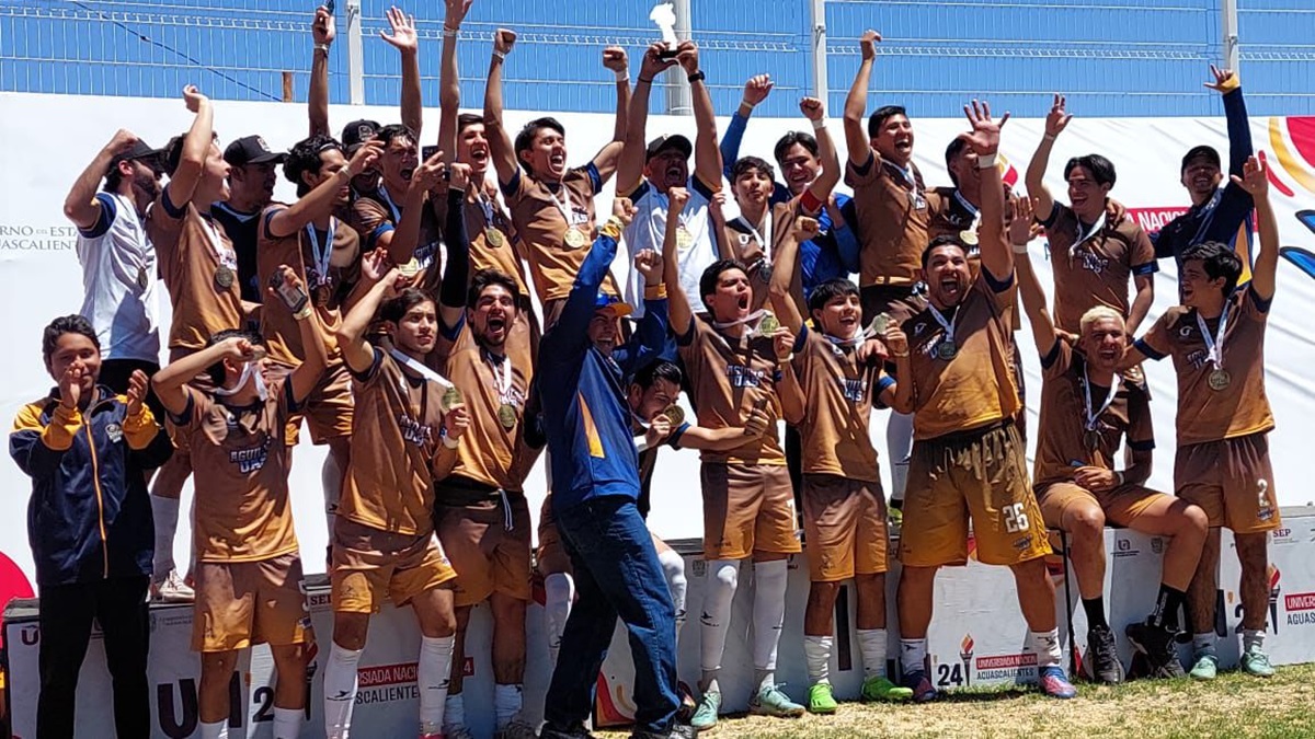Águilas UAS consiguen campeonato histórico en futbol de Universiada Nacional 2024