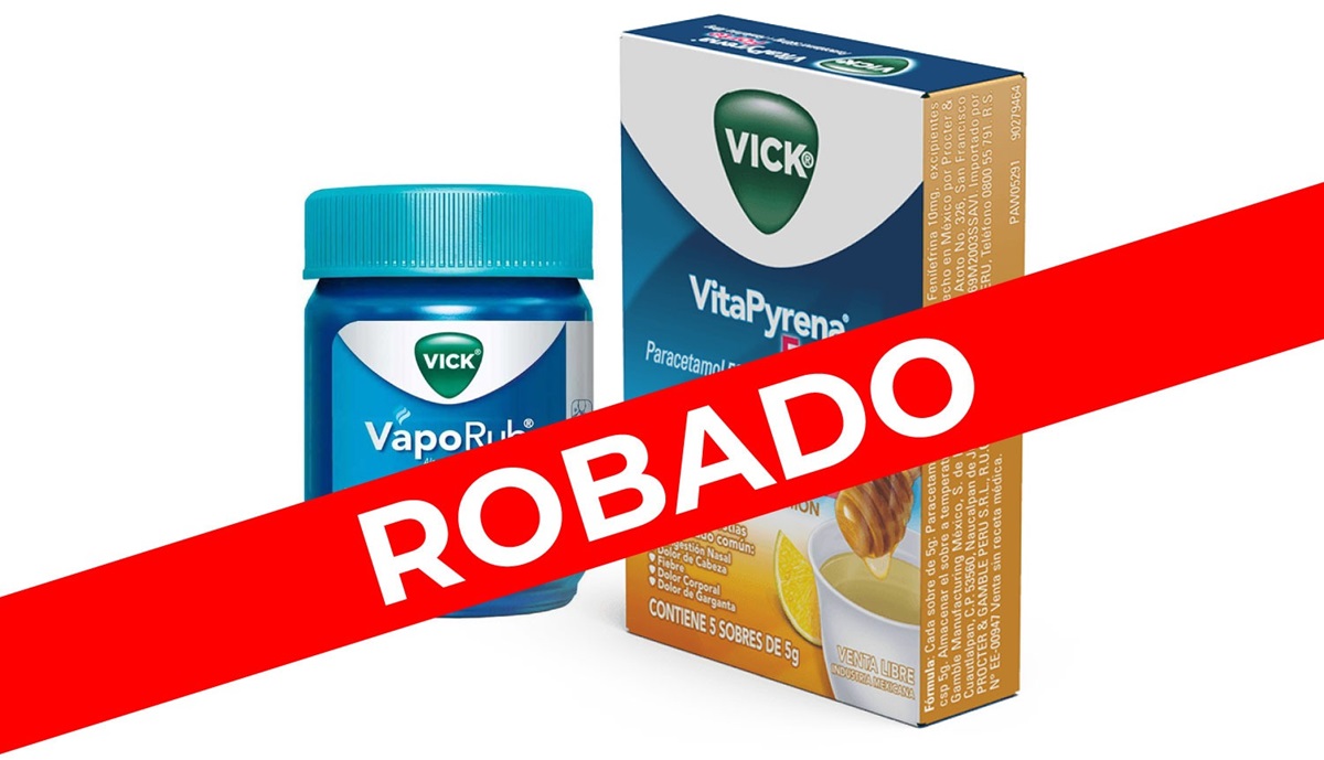 Lanzan alerta en México por Vaporub y VitaPyrena Forte robados