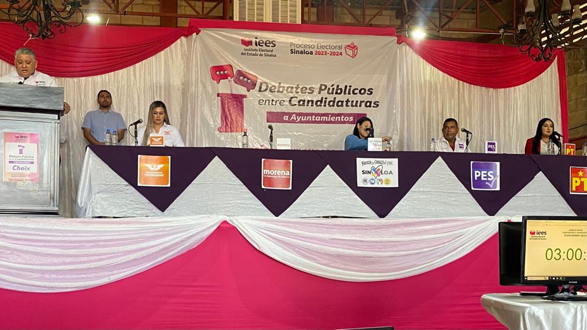 Amalia Gastélum no asiste a debate de candidatos a alcaldía en Choix