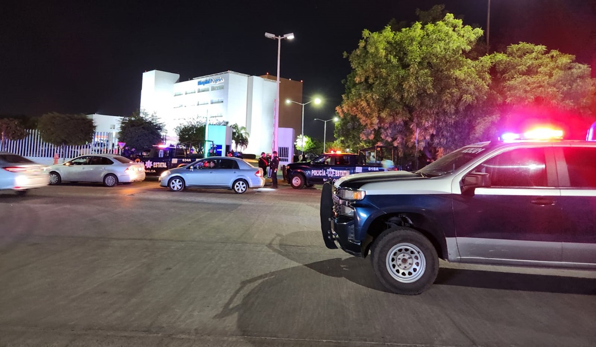 Atentado a balazos en hospital privado de Culiacán deja un muerto y un herido