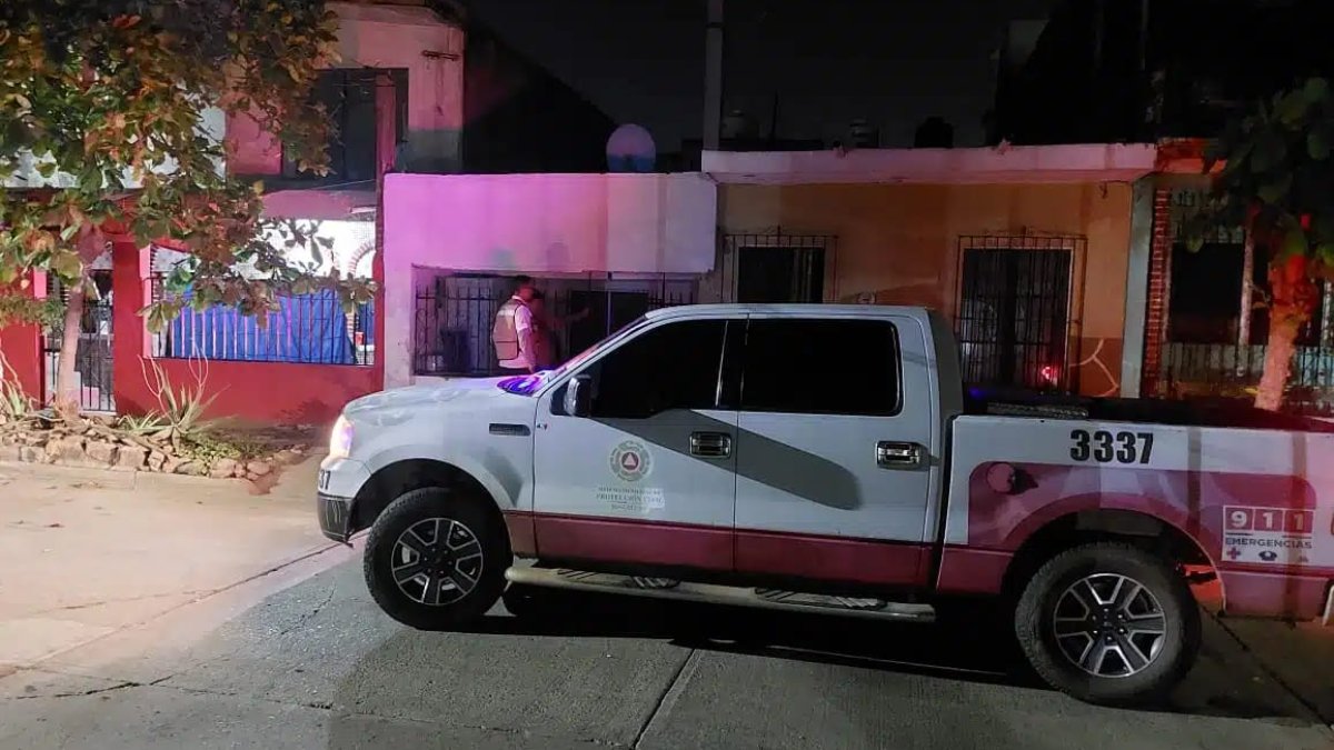 Se derrumba el techo de una vivienda en Mazatlán