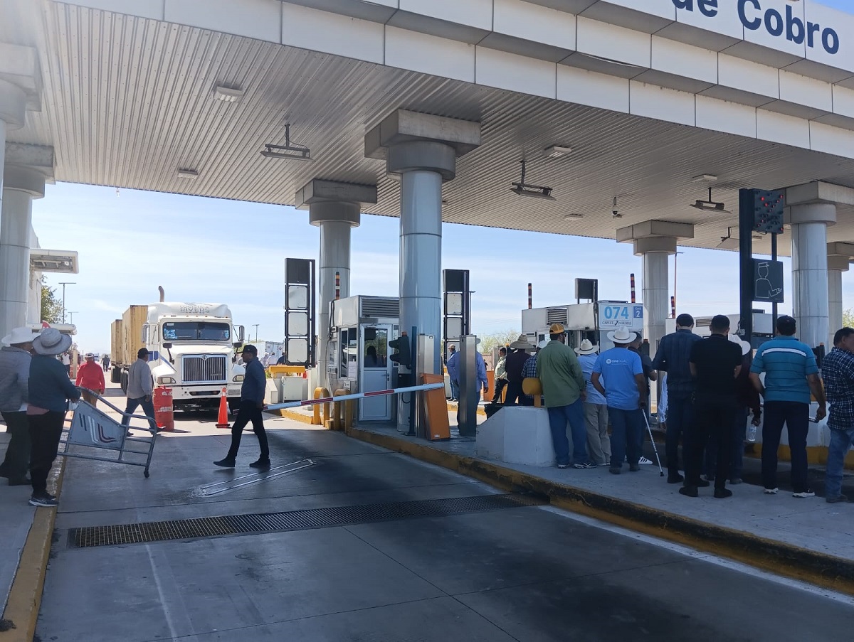 Incalculables pérdidas en la caseta de Cuatro Caminos, Guasave por bloqueos de productores agrícolas: Valdés