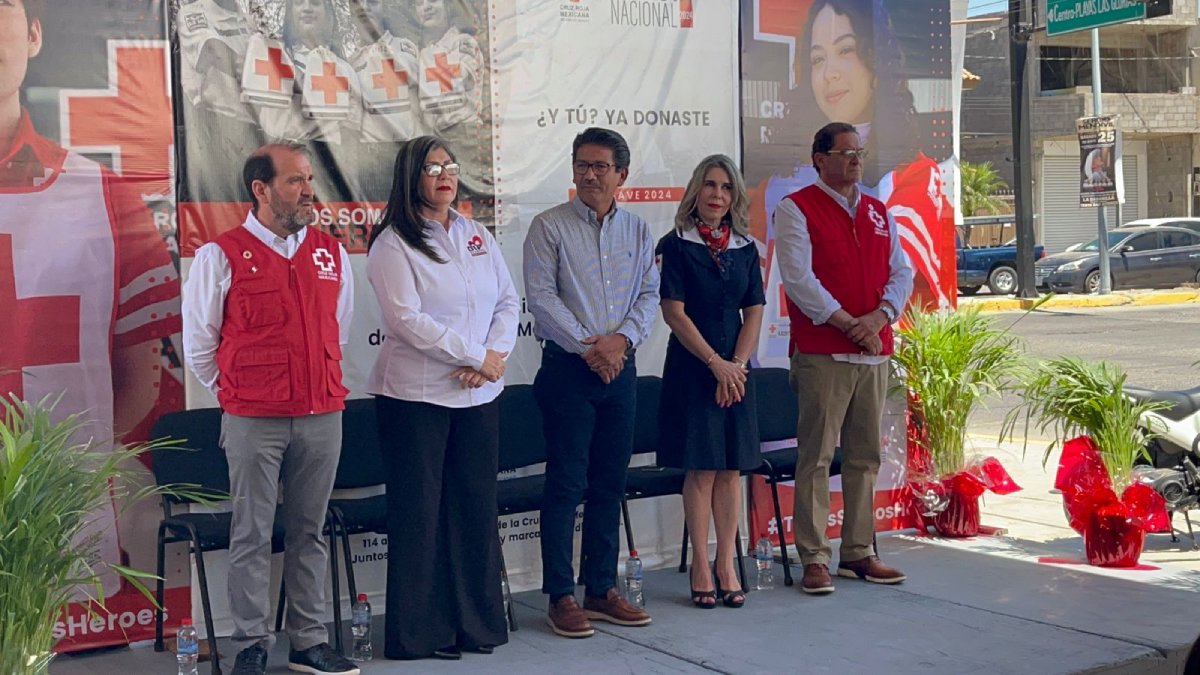 Arranca la colecta 2024 de Cruz Roja Guasave