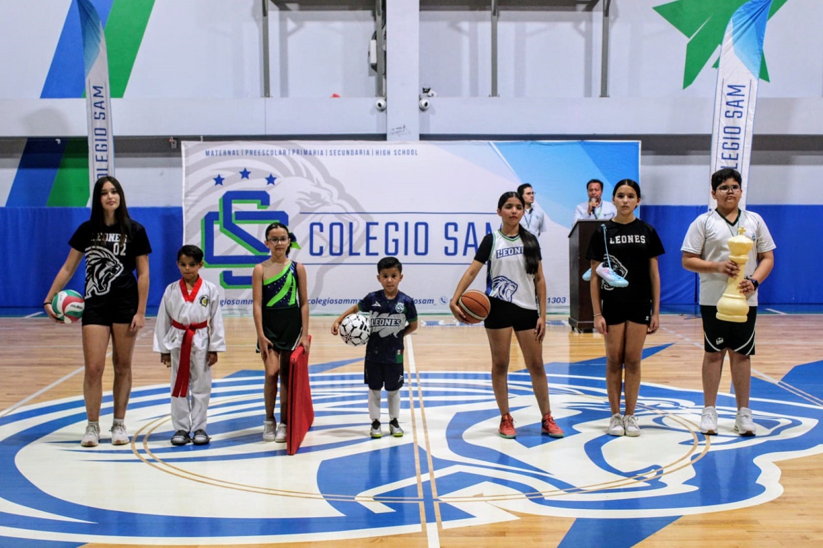 Inicia la primera edición de la Copa Leones del Colegio Sam con gran participación