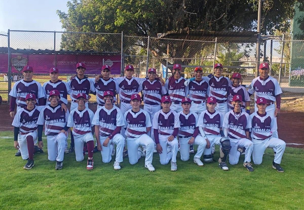 Sinaloa mantiene paso ganador en beisbol de Nacionales Conade 2024