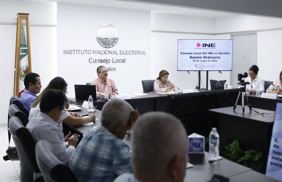 Hay condiciones de seguridad para instalar más de 5 mil casillas en Sinaloa: INE; órgano electoral se declara listo