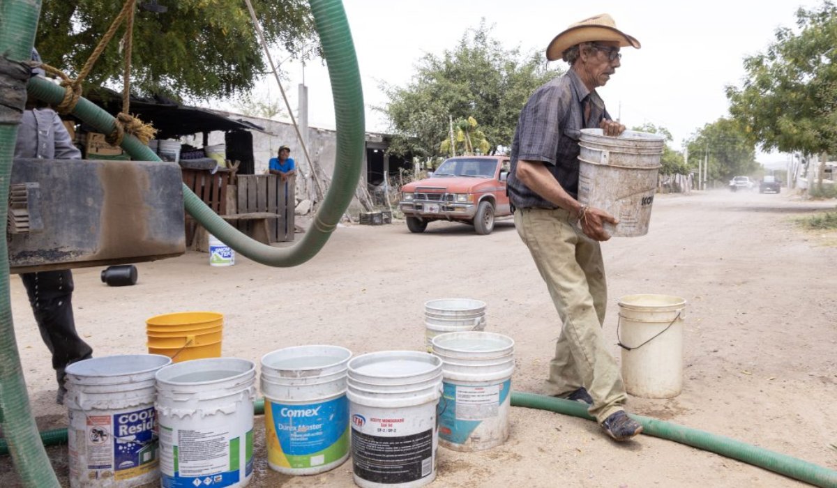 ¿Se imaginan vivir sin agua? Es la realidad que ya alcanza a sinaloenses de norte a sur en comunidades