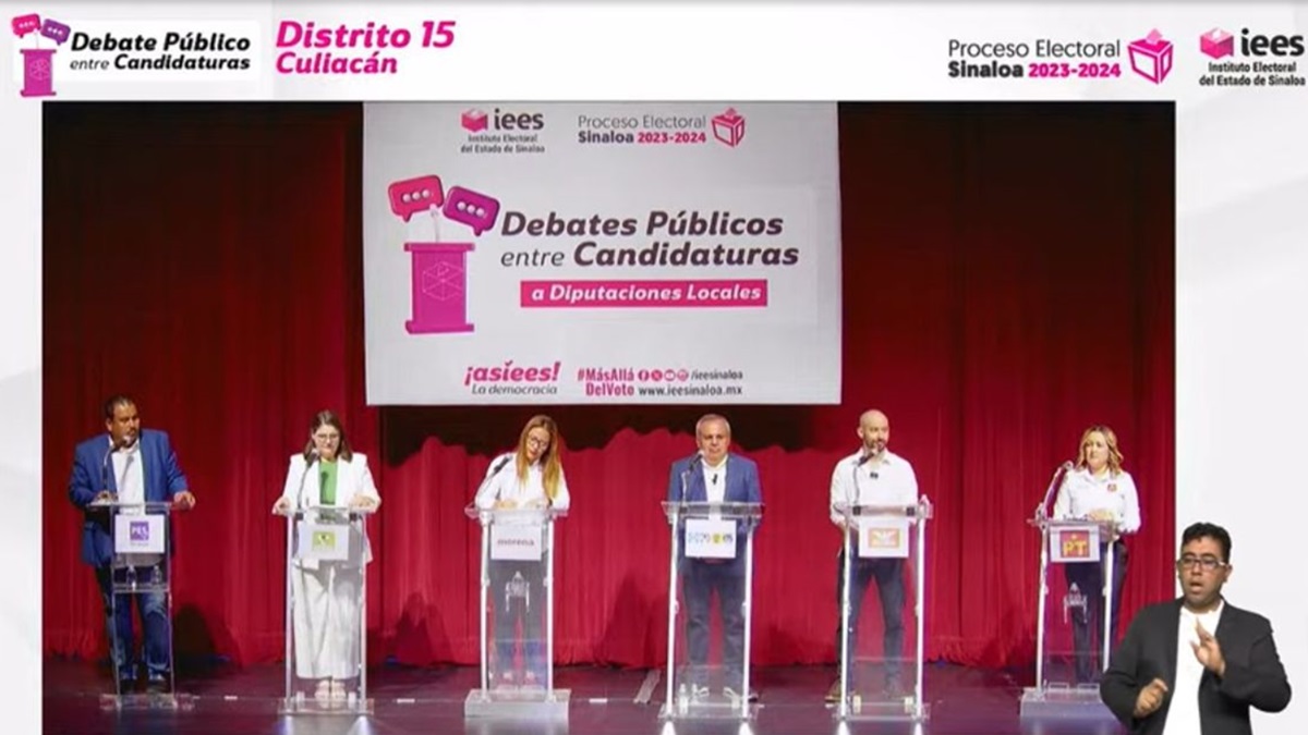 Candidatos al distrito 15 de Culiacán exponen su plataforma electoral; Morena y coalición se confrontan