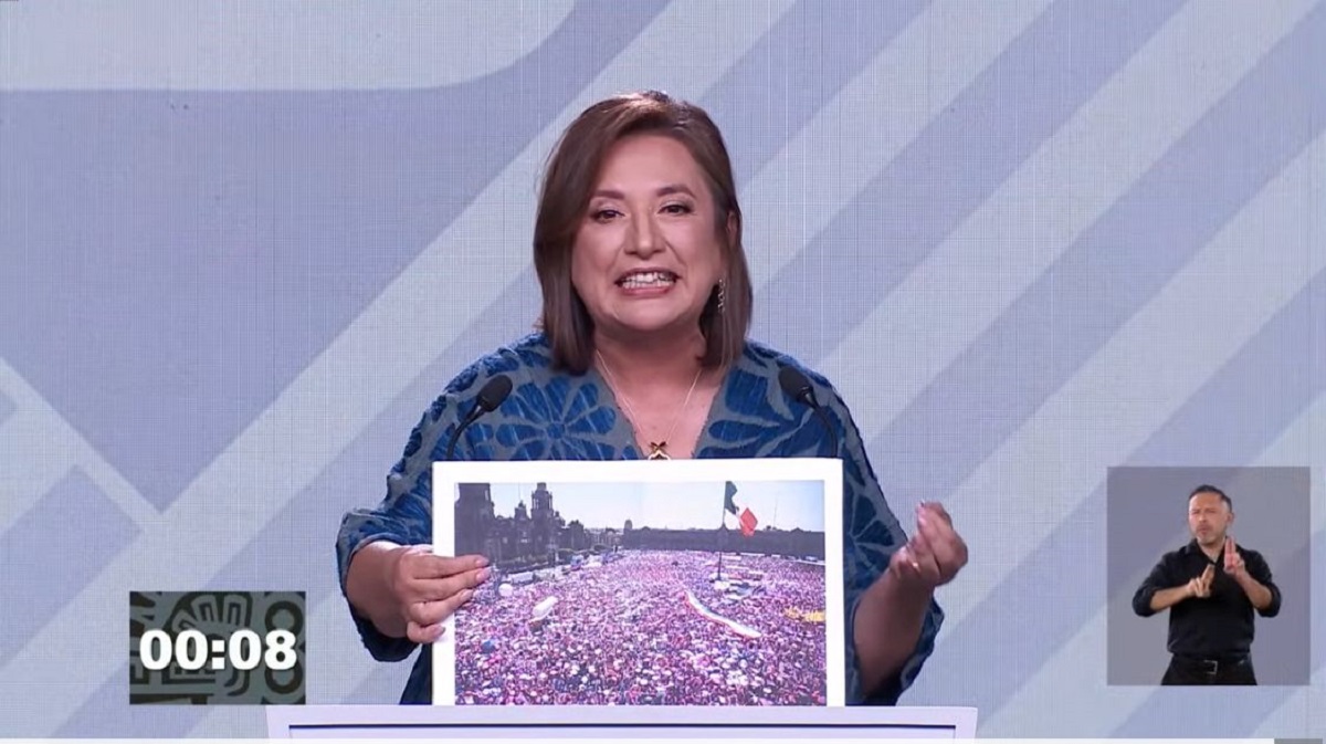 ‘La democracia cambió de manos’, presume Xóchitl asistencia de millones de personas a la ‘marcha rosa’