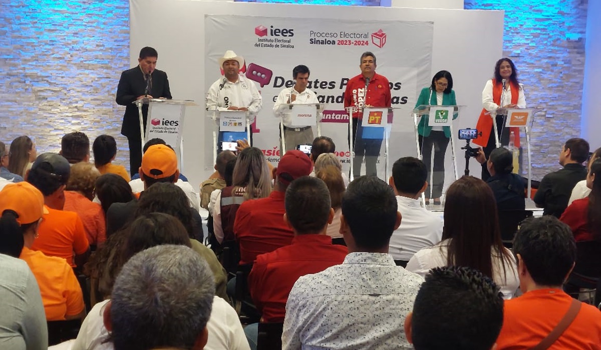 Debaten candidatos a la presidencia municipal de Mocorito
