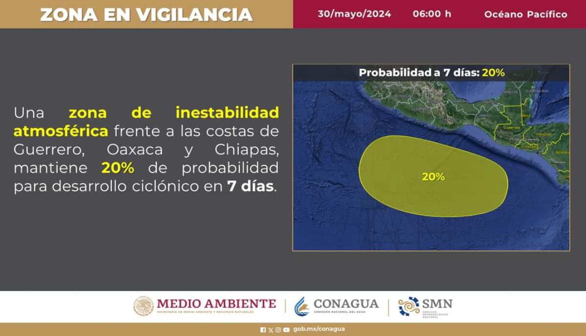 A esperar el desarrollo ciclónico, pero seguirá la onda de calor en Sinaloa: Hugo Nordalh