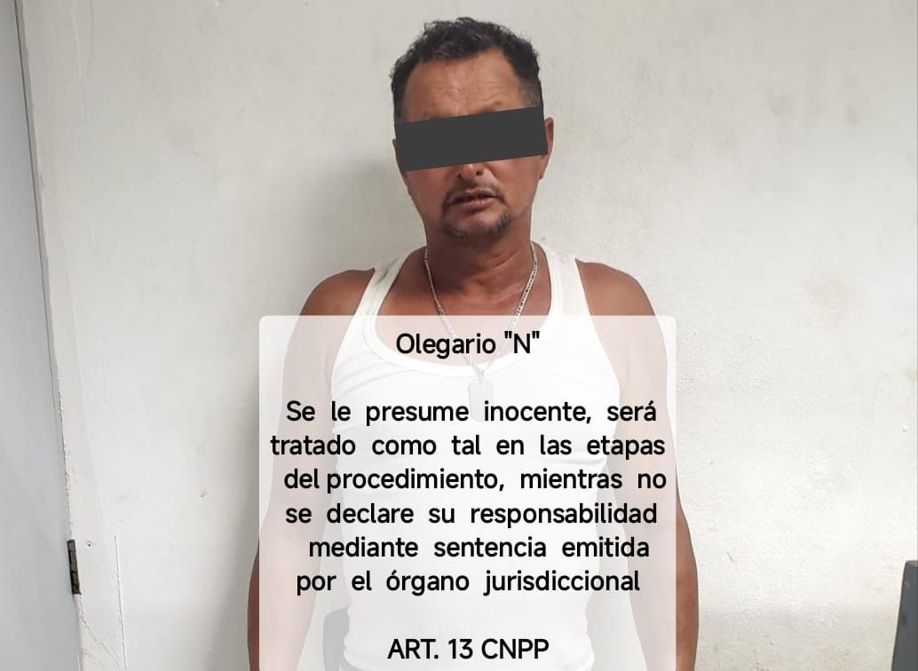 Detienen a sujeto por la probable participación en el delito de violencia familiar en Mazatlán