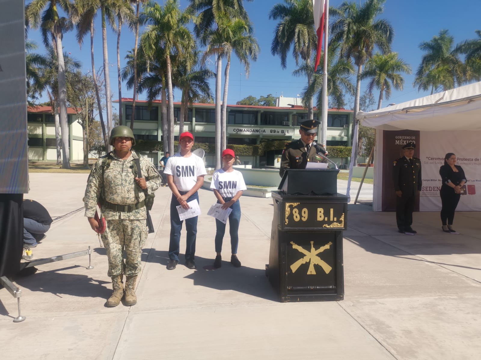 Ejército Nacional en Ahome conmemora el 5 de mayo con la Ceremonia de Protesta de Bandera