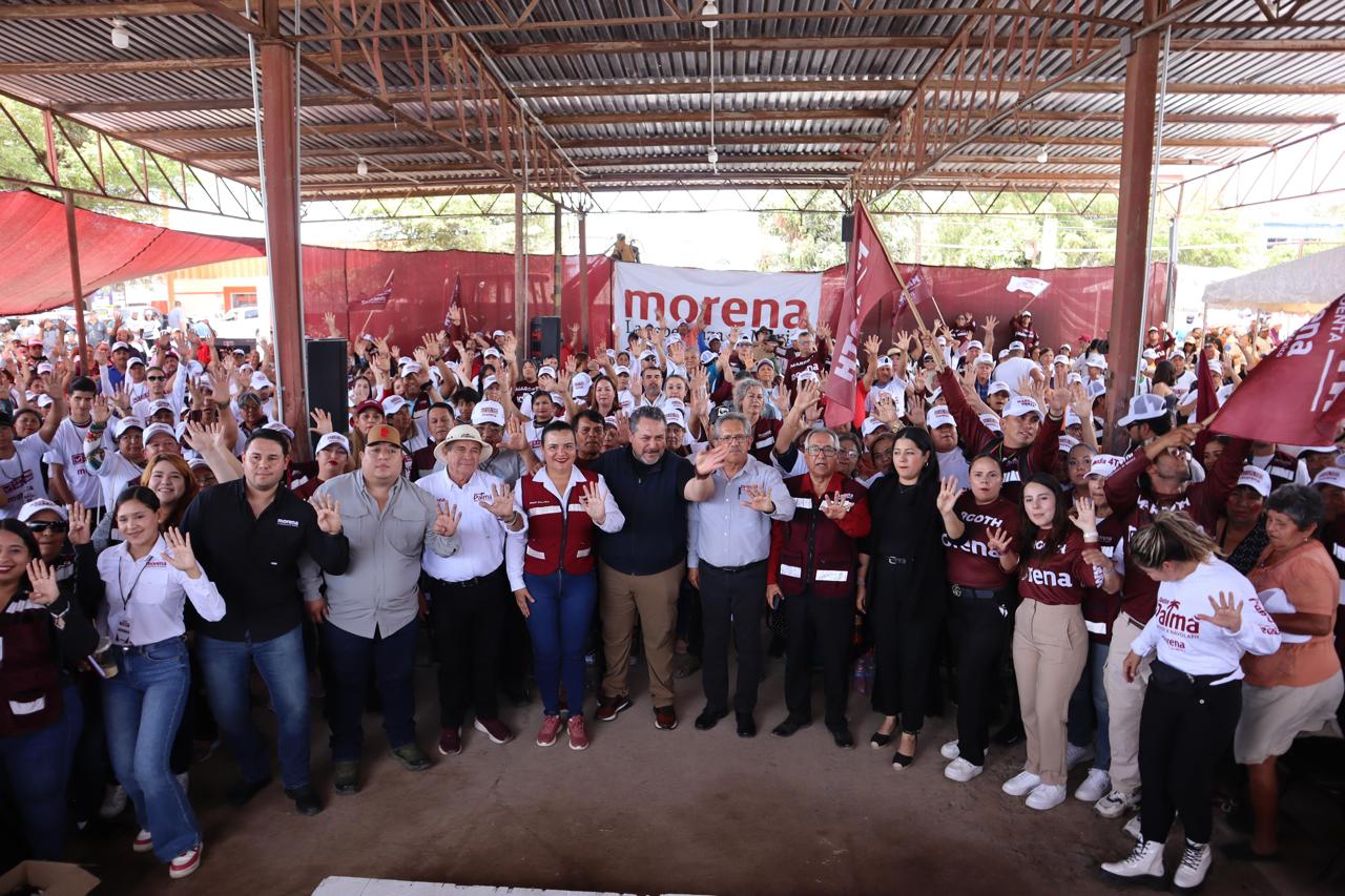 En Navolato, ya estamos listos para el 2 de junio, nada detiene a Morena: Margoth Urrea