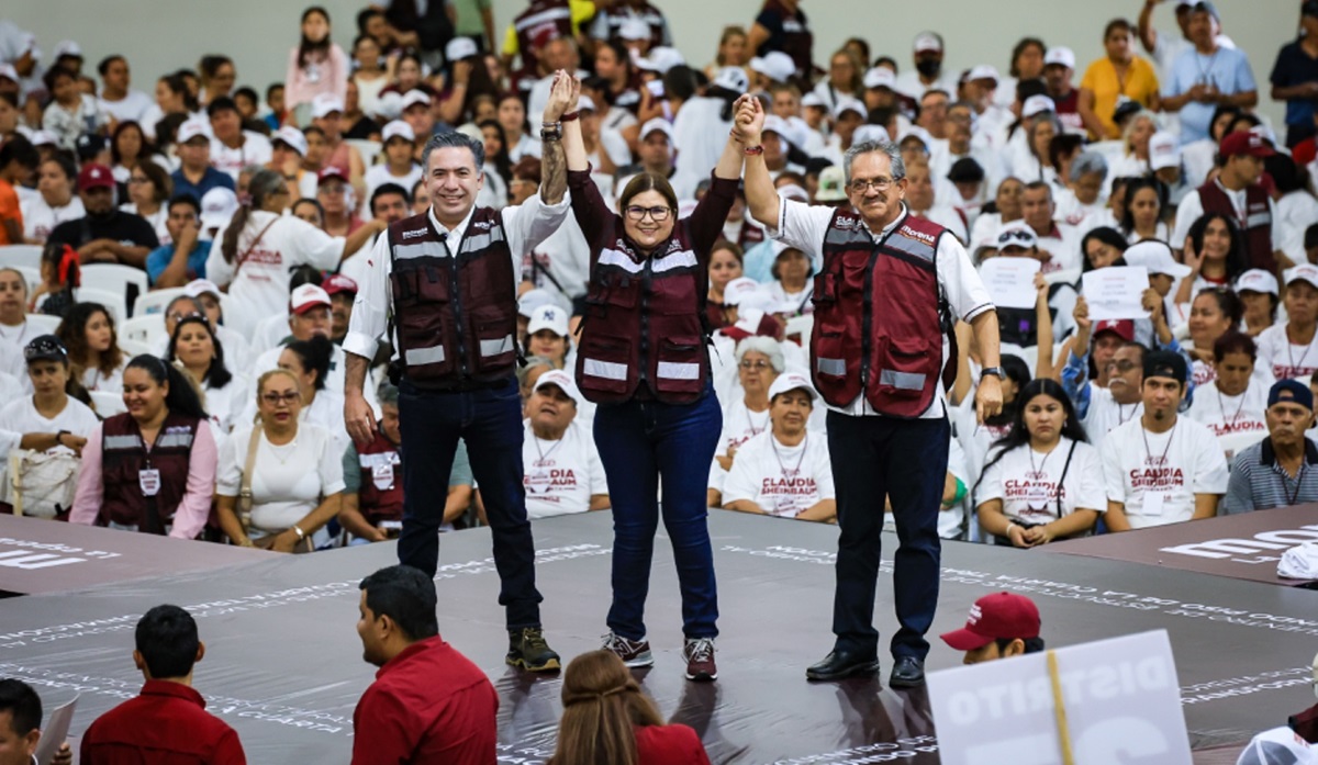 Miles de simpatizantes están listos para darle el triunfo a Morena este 2 de junio: Imelda Castro y Enrique Inzunza
