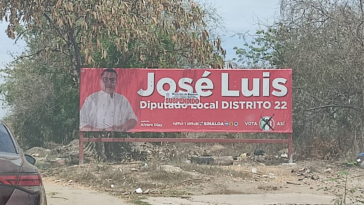Acusan a Édgar González de andar suspendiendo propaganda; candidato del PRI señala juego sucio