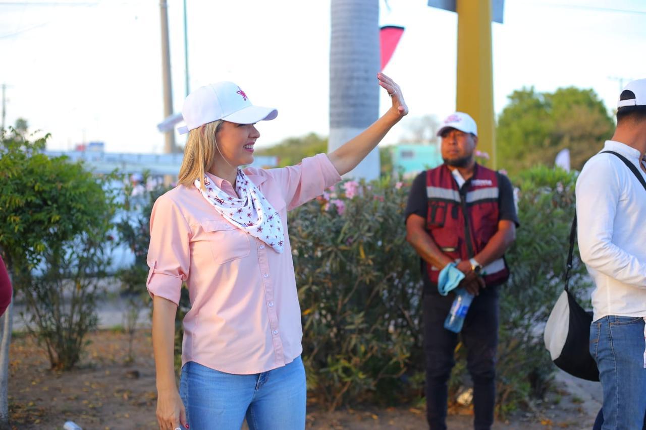 A adquirir 30 patrullas y rehabilitar 10 casetas policiacas en Mazatlán, se compromete Estrella Palacios