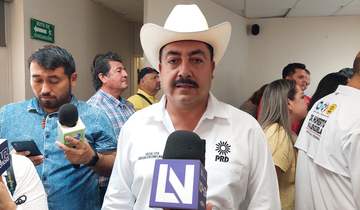 No se enrarece el clima político en El Fuerte, hay respeto y tranquilidad: Favián Cota