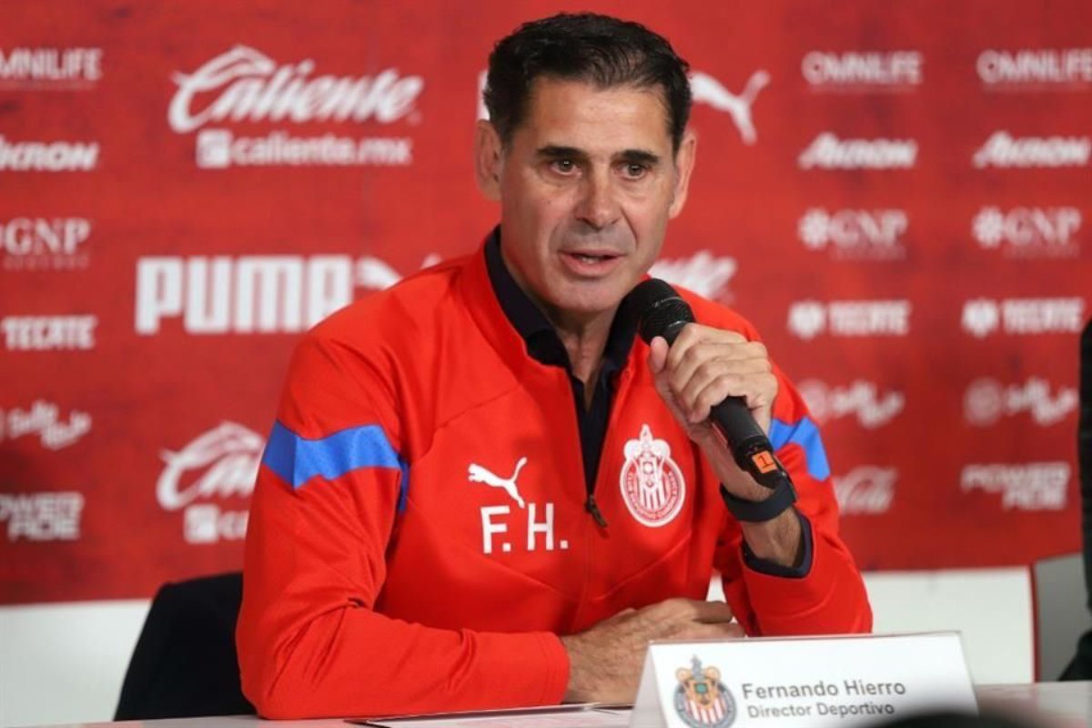 ¡Renuncia! Fernando Hierro no continuará en Chivas como director deportivo