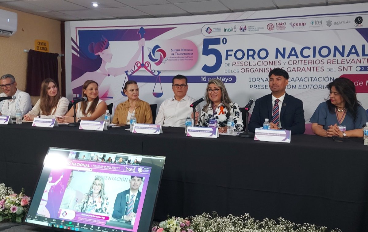Rotundo éxito el 5to. Foro Nacional de Resoluciones y Criterios Relevantes del SNT
