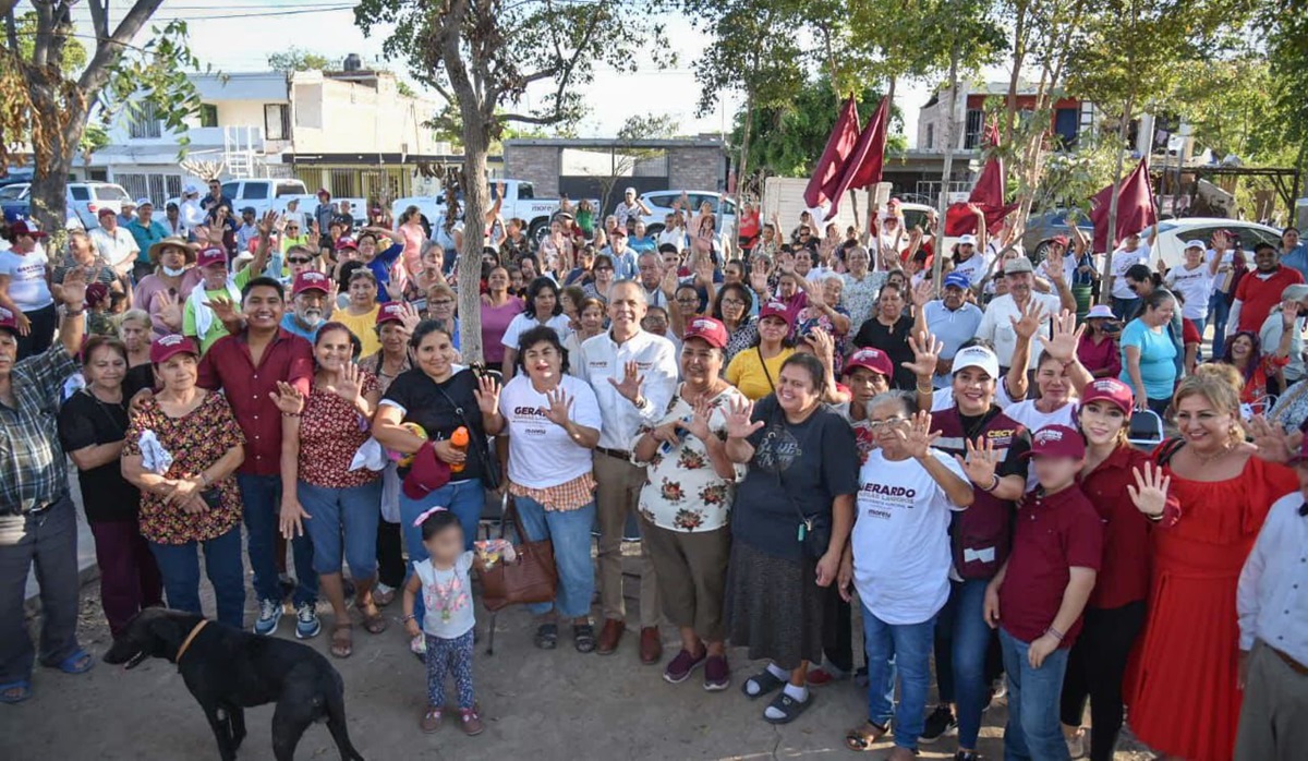 “La ciudadanía está segura de seguirle apostando a Morena”: Gerardo Vargas